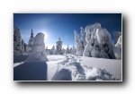 《美丽的冬季》Windows 7官方主题风光摄影宽屏壁纸