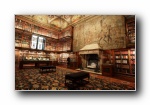 世界知名图书馆摄影宽屏壁纸